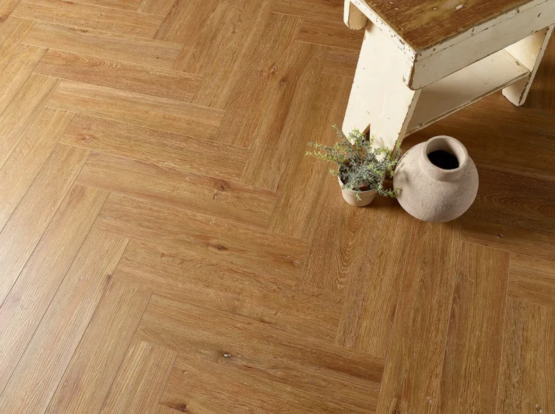 1020-4 - Rigid Core Herringbone SPC LVT - Image 3